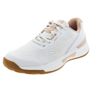 Women's Intrigue Pro Tennis Shoes White and Cameo Rose,Footwear,Wilson,White/Cameo Rose,5.5,Tennis Express,WRS338310Ucopy