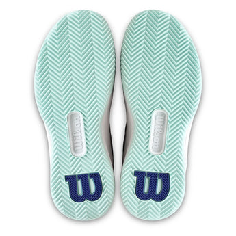 Women's Intrigue Pro Clay Tennis Shoes White and Bay-Footwear-Wilson-WRS338320U-6-Tennis Express