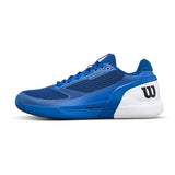 Men's Rush Pro 5 Tennis Shoes Deja Vu Blue and White-Footwear-Wilson-WRS338480U-S26-1-Tennis Express