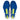 Men's Rush Pro 5 Tennis Shoes Deja Vu Blue and White-Footwear-Wilson-WRS338480U-S26-5-Tennis Express