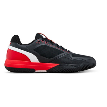Men's Rush Pro 5 Tennis Shoes Black and Infrared-Footwear-Wilson-WRS338490U-S26-2-Tennis Express