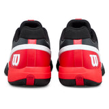 Men's Rush Pro 5 Tennis Shoes Black and Infrared-Footwear-Wilson-WRS338490U-S26-4-Tennis Express