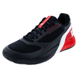 Men's Rush Pro 5 Tennis Shoes Black and Infrared-Footwear-Wilson-WRS338490U-S26copy-Tennis Express