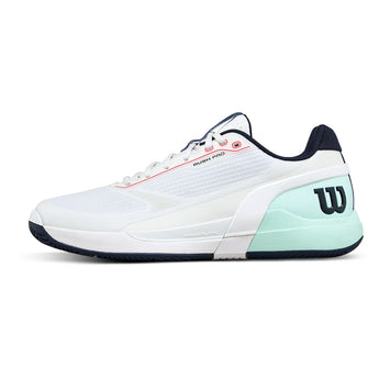 Men's Rush Pro 5 Tennis Shoes White and Bay-Footwear-Wilson-WRS338500U-S26-1-Tennis Express