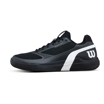 Men's Rush Pro 5 Tennis Shoes Black and White-Footwear-Wilson-WRS338510U-S26-1-Tennis Express