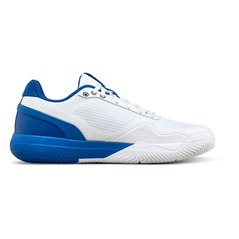 Men's Rush Pro 5 Tennis Shoes White and Deja Vu Blue-Footwear-Wilson-WRS338520_1-Tennis Express