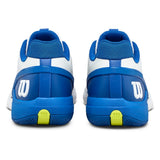 Men's Rush Pro 5 Tennis Shoes White and Deja Vu Blue-Footwear-Wilson-WRS338520_4-Tennis Express