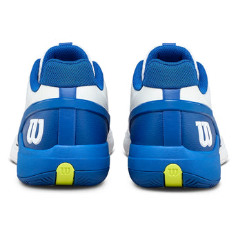 Men's Rush Pro 5 Tennis Shoes White and Deja Vu Blue-Footwear-Wilson-WRS338520_4-Tennis Express