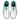 Men's Rush Lite 5 Tennis Shoes White and Evergreen-Footwear-Wilson-WRS338570_2-Tennis Express