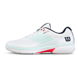 Men's Rush Lite 5 Tennis Shoes White and Bay-Footwear-Wilson-WRS338580U-1-Tennis Express