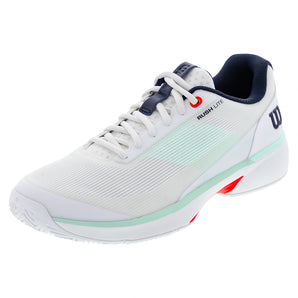 Men's Rush Lite 5 Tennis Shoes White and Bay-Footwear-Wilson-WRS338580U-S26copy_d0c44f70-dc3b-4e05-b3bb-2267e133f246-Tennis Express
