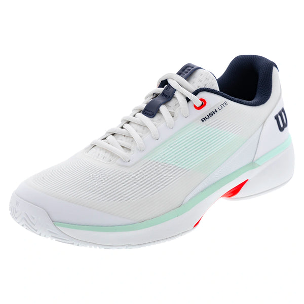 Men's Rush Lite 5 Tennis Shoes White and Bay-Footwear-Wilson-WRS338580U-S26copy_d0c44f70-dc3b-4e05-b3bb-2267e133f246-Tennis Express
