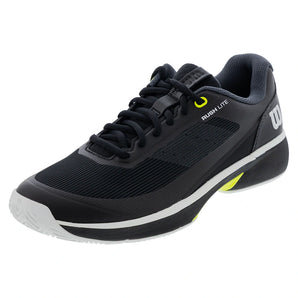 Men's Rush Lite 5 Tennis Shoes Black and White-Footwear-Wilson-WRS338590U-S26copy-Tennis Express