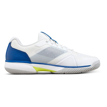 Men's Rush Lite 5 Tennis Shoes White and Deja Vu Blue-Footwear-Wilson-WRS338600_3-Tennis Express