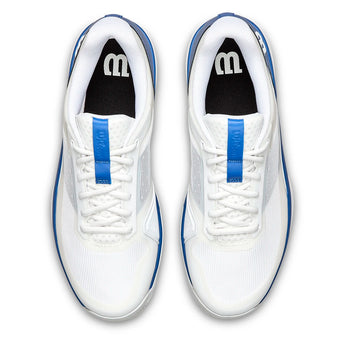 Men's Rush Lite 5 Tennis Shoes White and Deja Vu Blue-Footwear-Wilson-WRS338600_4-Tennis Express