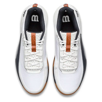 Men's CLAY Court Rush Tour 5 Tennis Shoes White and Navy Blazer,Footwear,Wilson,,,Tennis Express,WRS338640U-U26-3