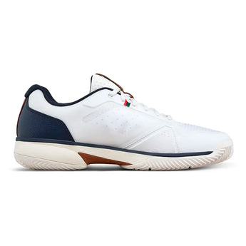Men's CLAY Court Rush Lite 5 Tennis Shoes White and Navy Blazer,Footwear,Wilson,,,Tennis Express,WRS338680U-2