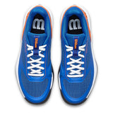 Juniors' Rush Pro 5 Tennis Shoes Deja Vu Blue and White,Footwear,Wilson,,,Tennis Express,WRS338770-3