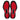Juniors' Rush Pro 5 Tennis Shoes White and Infrared,Footwear,Wilson,,,Tennis Express,WRS338780-5