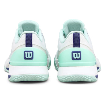 Women's Intrigue Tour Clay Tennis Shoes White and Bay-Footwear-Wilson-WRS338870U-4-Tennis Express
