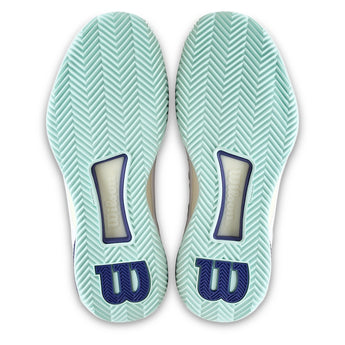 Women's Intrigue Tour Clay Tennis Shoes White and Bay-Footwear-Wilson-WRS338870U-5-Tennis Express