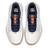 Women's CLAY Court Intrigue Tour Tennis Shoes Vanilla and Navy Blazer,Footwear,Wilson,,,Tennis Express,WRS338880U-3