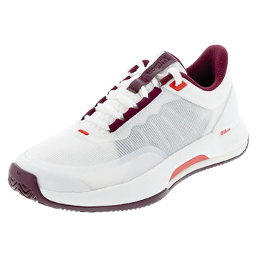 Women's Intrigue Tour Tennis Shoes White and Port Royal