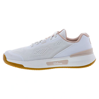Juniors' Intrigue Pro Tennis Shoes White and Cameo Rose,Footwear,Wilson,,,Tennis Express,WRS339370U01copy