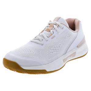 Juniors' Intrigue Pro Tennis Shoes White and Cameo Rose,Footwear,Wilson,White/Cameo Rose,2Y,Tennis Express,WRS339370Ucopy