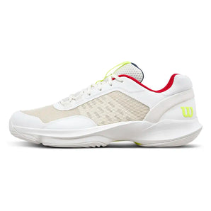 Men's HURAKN PRO V2 Padel Shoes Snow White and Safety Yellow,Footwear,Wilson,,,Tennis Express,WRS339530U-F26-1