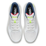 Men's HURAKN LITE Padel Shoes Snow White and Safety Yellow,Footwear,Wilson,,,Tennis Express,WRS339540U-F26-3