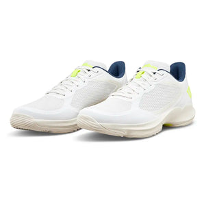 Men's HURAKN LITE Padel Shoes Snow White and Safety Yellow,Footwear,Wilson,Snow White/Safety Yellow,7,Tennis Express,WRS339540U-F26-y