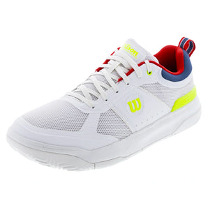 Men's PICKLE PRO Pickleball Shoes Snow White and Papyrus,Footwear,Wilson,Snow White/Papyrus,7,Tennis Express,WRS339550U-F26copy