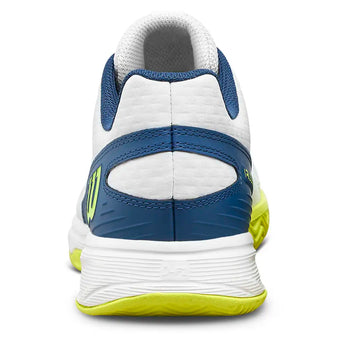 Juniors' RUSH PRO L Tennis Shoes Snow White and Ensign Blue,Footwear,Wilson,,,Tennis Express,WRS339580U-F26-4