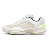 Women's HURAKN PRO V2 Padel Shoes Snow White and Papyrus,Footwear,Wilson,,,Tennis Express,WRS339590U-F26-1