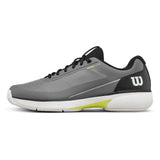 Men's RUSH LITE 5 Tennis Shoes Titanium and Snow White,Footwear,Wilson,,,Tennis Express,WRS339630U-F26-1