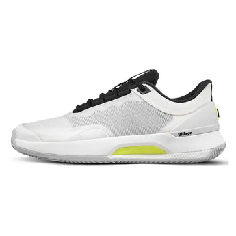 Women's CLAY Intrigue Tour Tennis Shoes Snow White and Titanium,Footwear,Wilson,,,Tennis Express,WRS339640U-F26-1