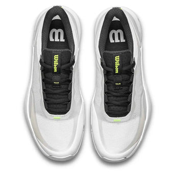 Women's CLAY Intrigue Tour Tennis Shoes Snow White and Titanium,Footwear,Wilson,,,Tennis Express,WRS339640U-F26-3