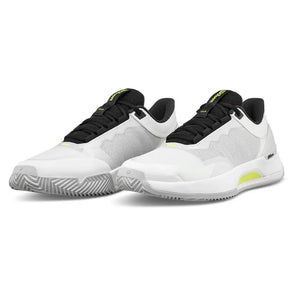 Women's CLAY Intrigue Tour Tennis Shoes Snow White and Titanium,Footwear,Wilson,Snow White/Titanium,5.5,Tennis Express,WRS339640U-F26-y