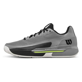 Men's RUSH TOUR 5 Tennis Shoes Titanium and Black,Footwear,Wilson,,,Tennis Express,WRS339650U-F26-1