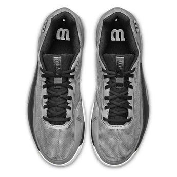 Men's RUSH TOUR 5 Tennis Shoes Titanium and Black,Footwear,Wilson,,,Tennis Express,WRS339650U-F26-3