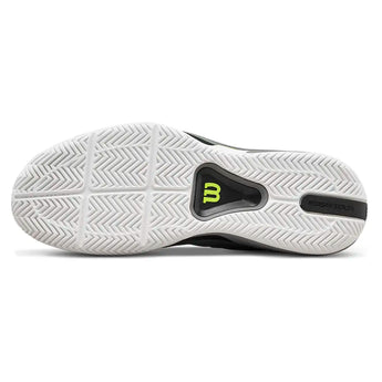 Men's RUSH TOUR 5 Tennis Shoes Titanium and Black,Footwear,Wilson,,,Tennis Express,WRS339650U-F26-5
