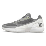 Men's RUSH PRO 5 Tennis Shoes Titanium and Snow White,Footwear,Wilson,,,Tennis Express,WRS339670U-F26-1