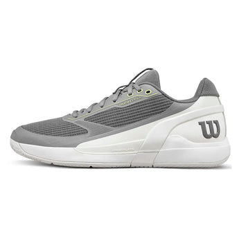 Men's RUSH PRO 5 Tennis Shoes Titanium and Snow White,Footwear,Wilson,,,Tennis Express,WRS339670U-F26-1