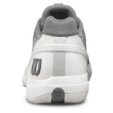 Men's RUSH PRO 5 Tennis Shoes Titanium and Snow White,Footwear,Wilson,,,Tennis Express,WRS339670U-F26-4