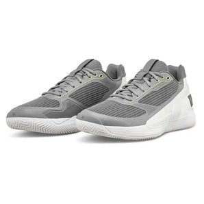 Men's RUSH PRO 5 Tennis Shoes Titanium and Snow White,Footwear,Wilson,Titanium/Snow White,7,Tennis Express,WRS339670U-F26-y