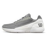 Men's CLAY Court Rush Pro 5 Tennis Shoes Titanium and Snow White,Footwear,Wilson,,,Tennis Express,WRS339680U-F26-1
