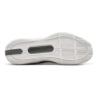 Men's CLAY Court Rush Pro 5 Tennis Shoes Titanium and Snow White,Footwear,Wilson,,,Tennis Express,WRS339680U-F26-5