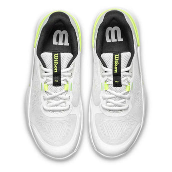 Women's INTRIGUE PRO Tennis Shoes Snow White and Titanium,Footwear,Wilson,,,Tennis Express,WRS339700U-F26-3