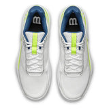 Men's RUSH PRO 5 PADEL Shoes Snow White and Safety Yellow,Footwear,Wilson,,,Tennis Express,WRS339720U-F26-3